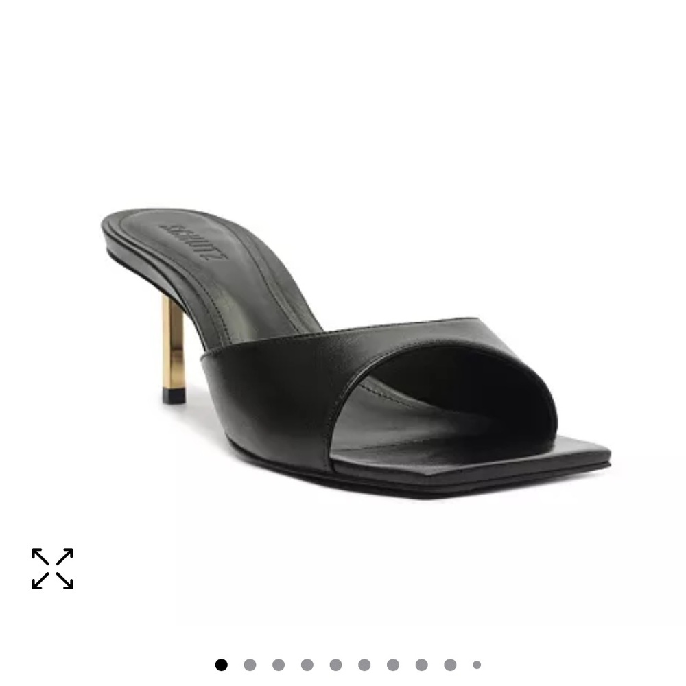 SCHUTZ  Dethalia Pin Squared Toe Sandals